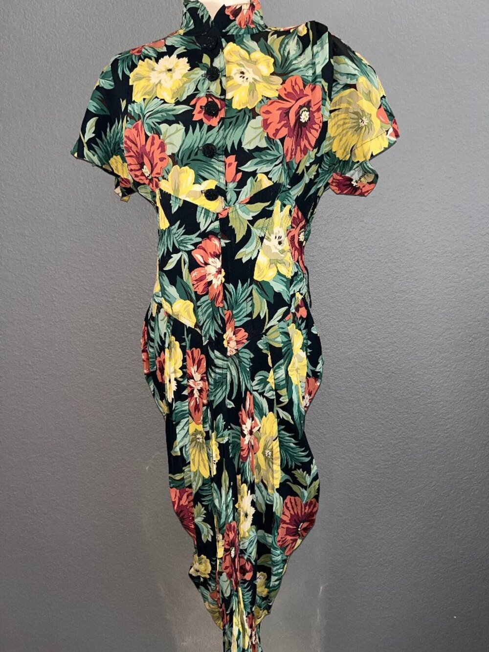KAREN ALEXANDER VINTAGE 80'S STYLE 3181  WIGGLE DRESS CORSET -EUC - SIZE 8
